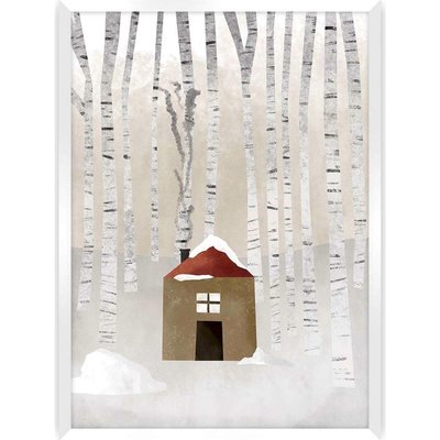 Tableau cadre  Photo de Four Seasons - hiver RECOLLECTION