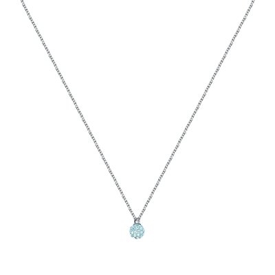 Collier en argent 925 et cristal CLEOR