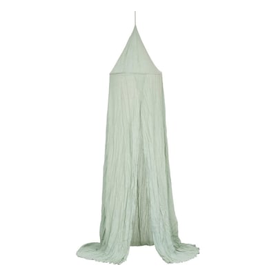Ciel De Lit Double Gaze De Coton Vert ATMOSPHERA
