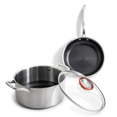 Set de 3 pièces triplex - "black cube" LAGUIOLE CUISSON
