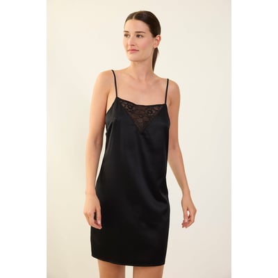 Nuisette en soie SILK'N LACE MAISON LEJABY