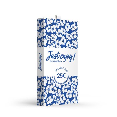 Carte cadeau Just enjoy ! Au féminin - 25 €- SMARTBOX - Coffret Cadeau Multi-thèmes SMARTBOX