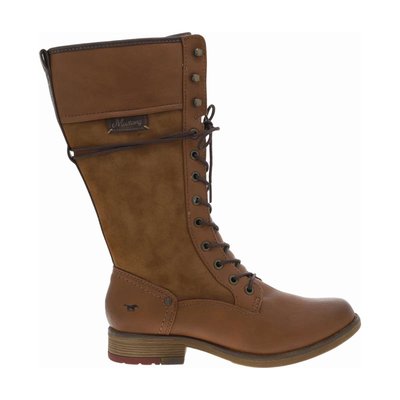 Bottes fourrées zip MUSTANG