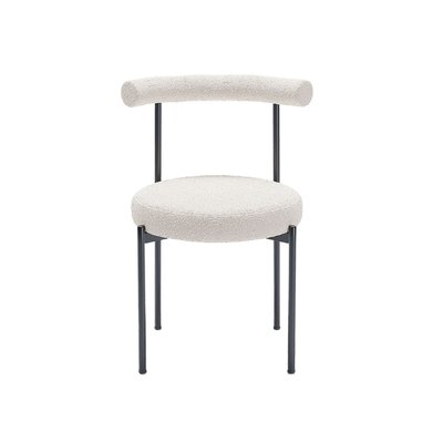 Lot de 2 chaises de salle à manger design moderne en velours  - JULIA POTIRON PARIS