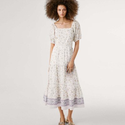 Robe Midi À Imprimé Floral PEPE JEANS