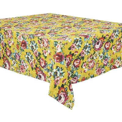 Nappe en coton imprimé fleuri DEVI VENT DE BOHÈME