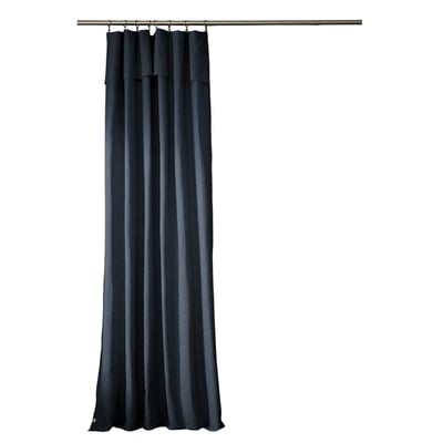 Rideau ajustable + 8 anneaux pince Sixtine EDEN