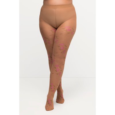 Collants à motif floral, 20 deniers ULLA POPKEN