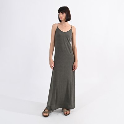 Robe longue à fines bretelles LILI SIDONIO