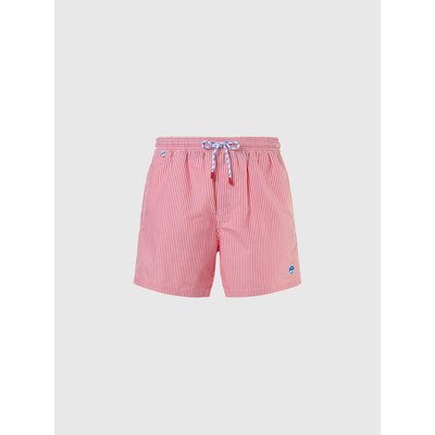 Short de bain en crêpe de coton à rayures NORTH SAILS