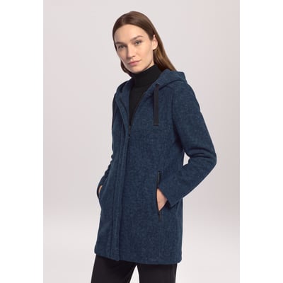 Veste en laine à capuche GIL BRET