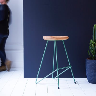 Tabouret de bar en Frêne, MARI TIKAMOON
