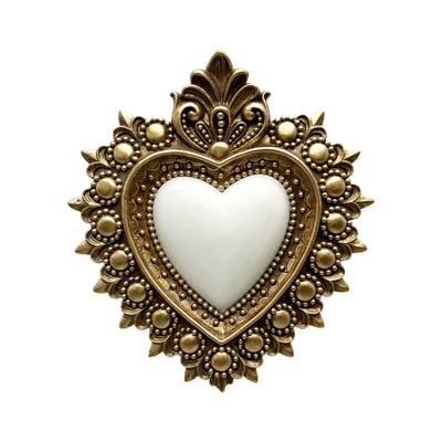 Déco murale ex-voto 13x14,5cm EMDE