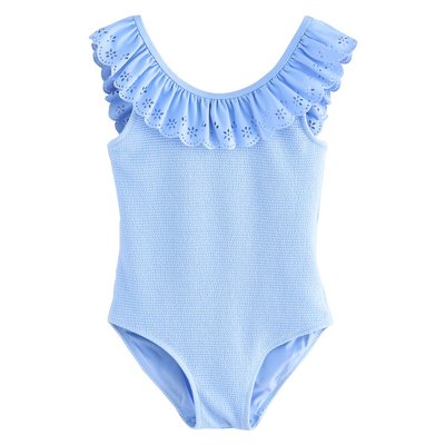 Maillot de bain texturé à volants NEXT