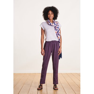 Pantalon fluide en lyocell LA FEE MARABOUTEE