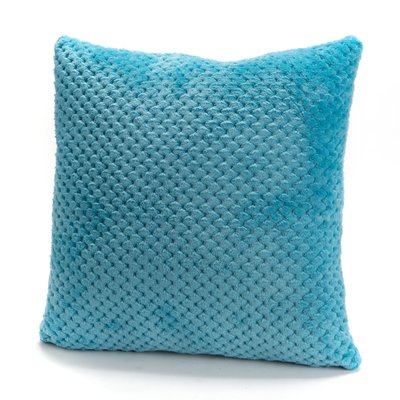 Coussin   turquoise 40x40 cm-DAMIER AMADEUS