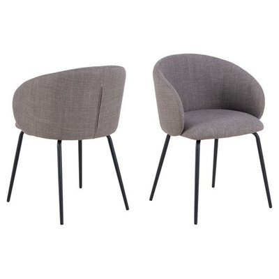 Lot de 2 chaises avec accoudoirs SÖREN TOILINUX