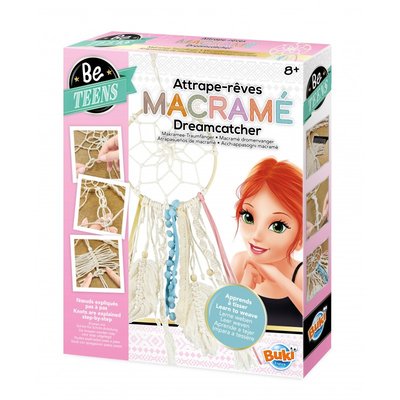 Kit Créatif - Attrape-rêves Macramé BUKI FRANCE