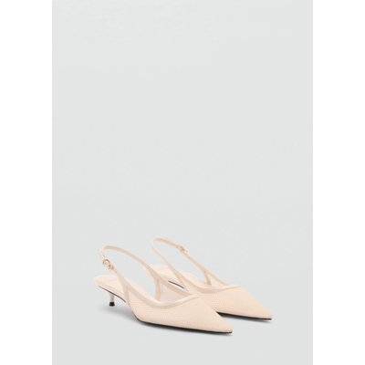 Escarpin camel mango shop