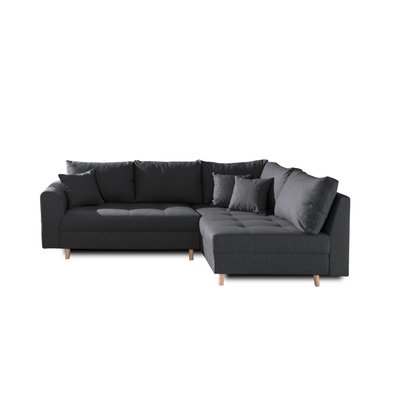 Canapé d'Angle droit en Tissu 4 places - RUNE LISA DESIGN