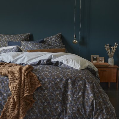 Housse de couette imprimée en percale de coton, TALISMAN ESSIX