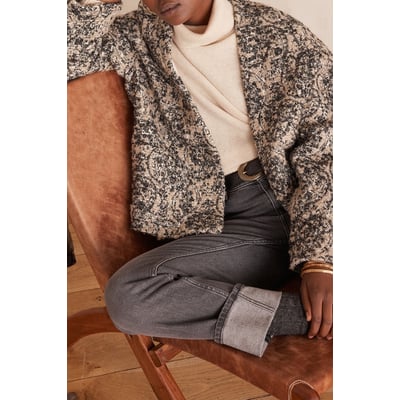 Veste CAROLINE B en tweed coton Maison 123