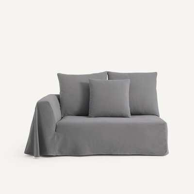 Demi-canapé coton lin, Chill OTTO STUDIO FOR AM.PM