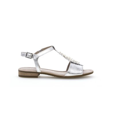 Sandales en cuir à talon décroché GABOR