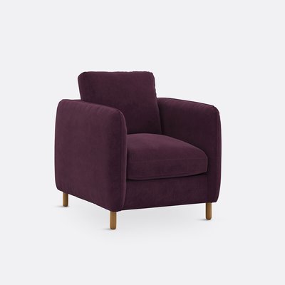 Fauteuil velours, Lomeo LA REDOUTE INTERIEURS