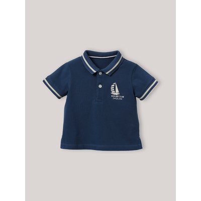 Polo en maille piquée en coton biologique CYRILLUS