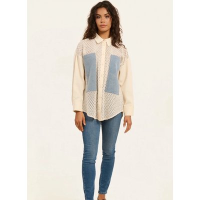 Blouse à pois DOTTY NAF NAF