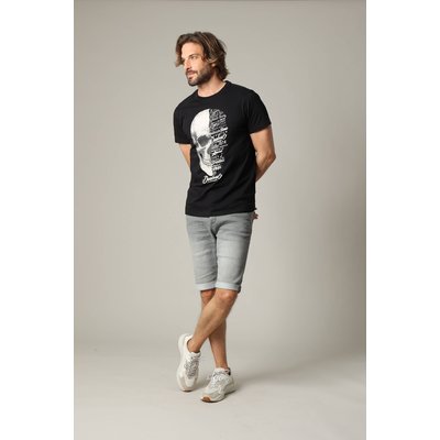 T-shirt en jersey de coton avec print et manches courtes VEGAS DEELUXE