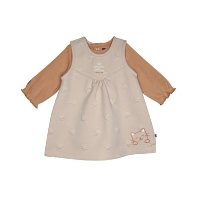Tshirt robe soline maille bebe SUCRE D'ORGE