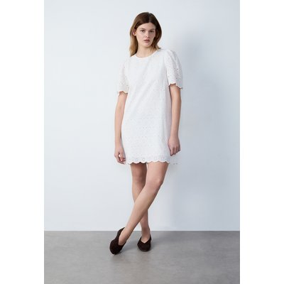 Robe courte à broderie anglaise FILLY BROD ETAM