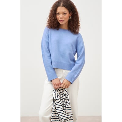 Pull col rond manches longues BONOBO