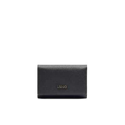 Portefeuille noir grand format LIU JO