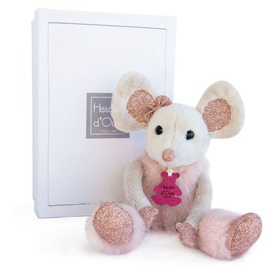 Peluche Souris Étoile 25 Cm HISTOIRE D'OURS