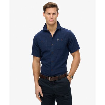 The Merchant Store - Chemise texturée à manches courtes SUPERDRY
