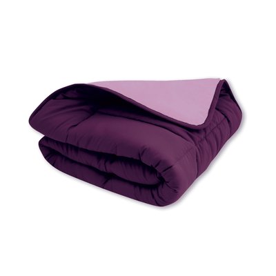 Couette réversible bicolore en microfibre 400 gr/m² HOME MAISON
