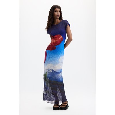 Robe à manches courtes imprimée DESIGUAL