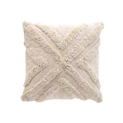 Housse de coussin tufte Shenny DOUCEUR D'INTÉRIEUR