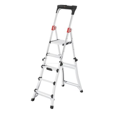 Escabeau Télescopique Topline Tl100 Alu 3 / 5 Marches HAILO