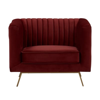 Fauteuil en velours - GATSBY MAISON PAVANE