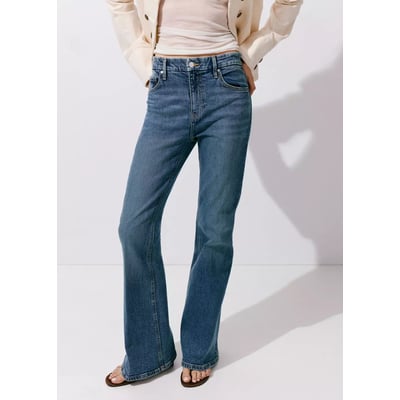 Jean flare taille haute MANGO