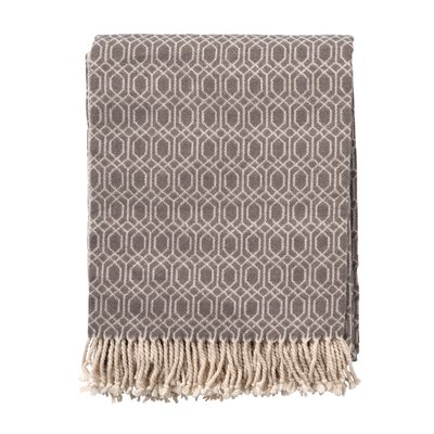 Plaid Elodie - Gris, 140x180 cm DUTCH DECOR