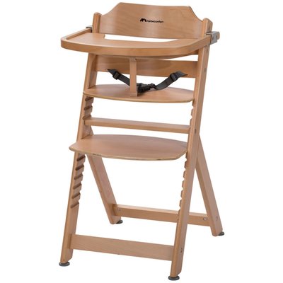 Chaise haute bébé Timba, avec tablette, de 6 mois à 10 ans BEBECONFORT