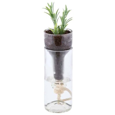Vase avec système d'arrosage intégré ESSCHERT DESIGN