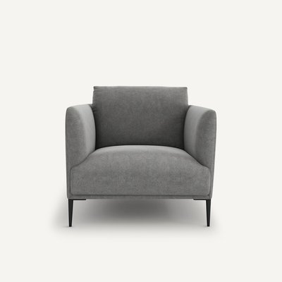 Fauteuil in stonewashed fluweel, Oscar E. Gallina AM.PM