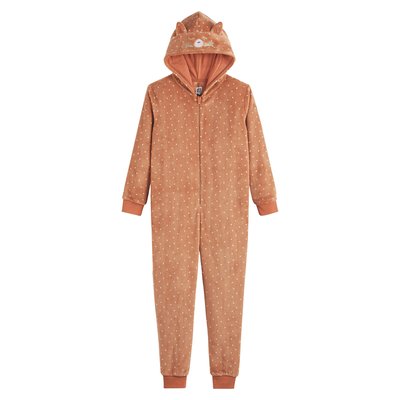 Surpyjama à capuche panda roux en polaire LA REDOUTE COLLECTIONS