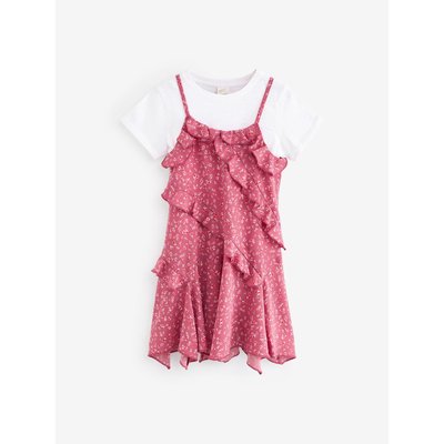 Robe à volants et t-shirt, ensemble NEXT
